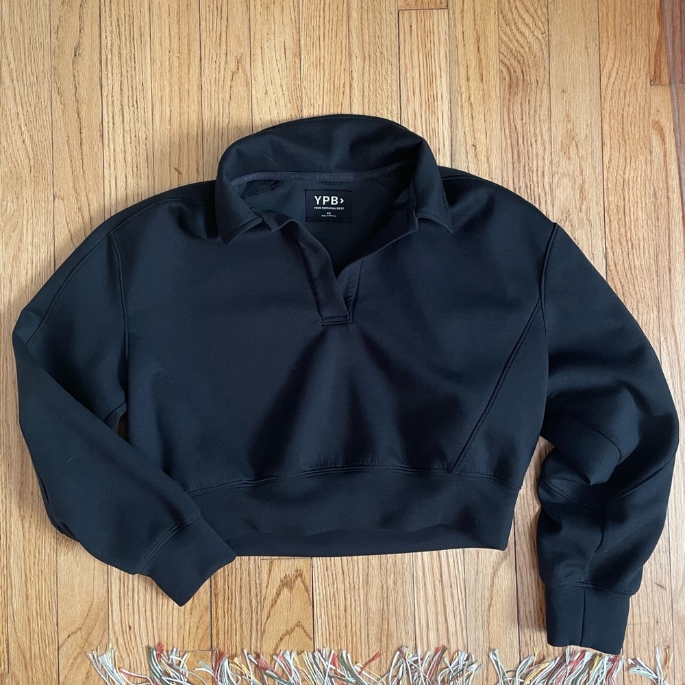 Abercrombie YPB NeoKnit Polo Sweatshirt XS